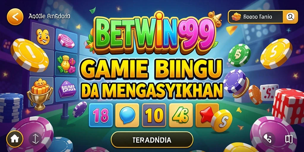 Tampilan gameplay seru di BETWIN999 dengan kartu Bingo yang menantang.