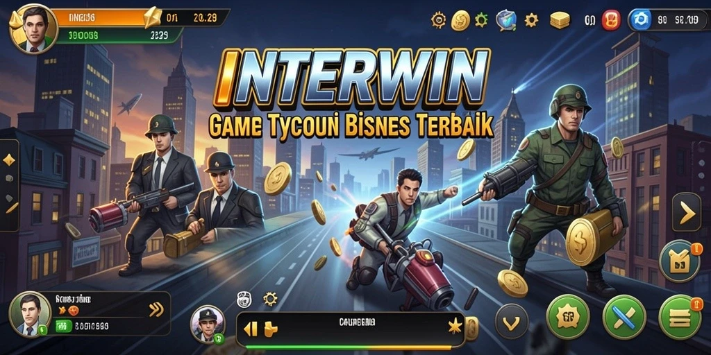Gameplay INTERWIN yang menakjubkan dan penuh strategi Tycoon.