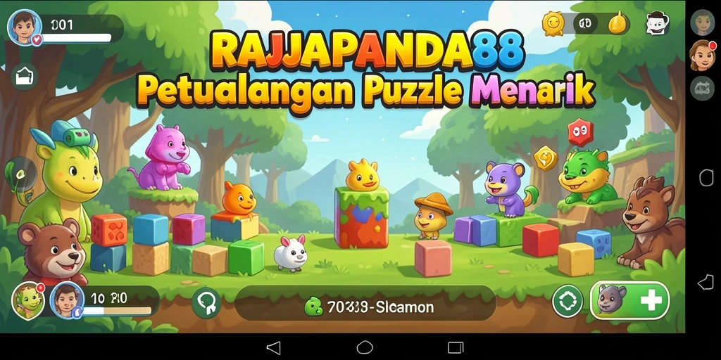 Tampilan menarik dari gameplay RAJAPANDA88 yang menantang.