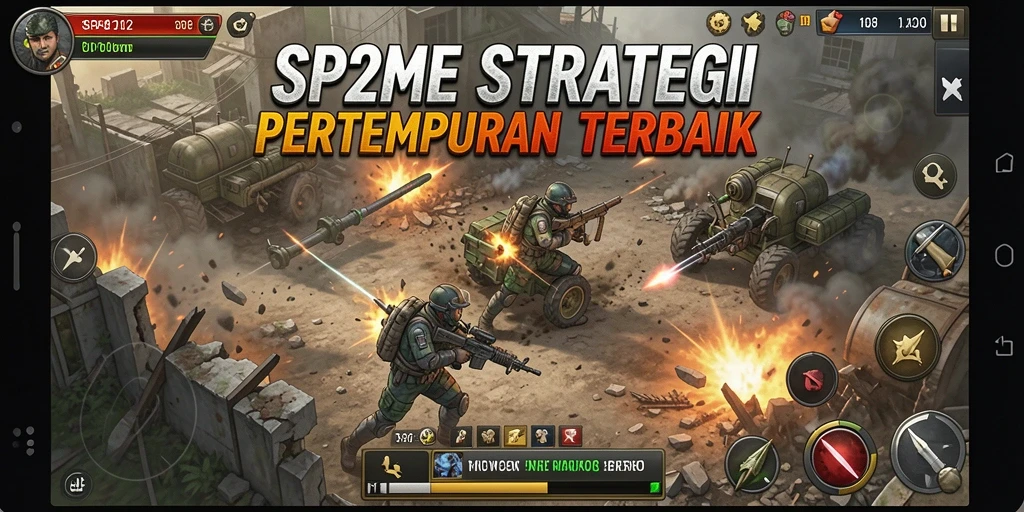 Tampilan gameplay SP212 yang seru dan strategis.