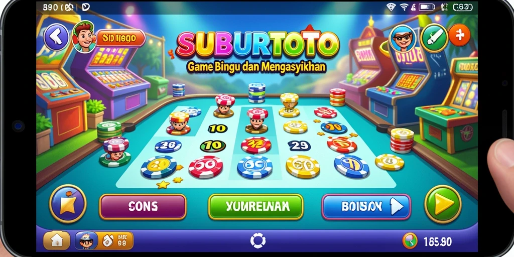 Screenshot gameplay SUBURTOTO dengan suasana Bingo yang seru.