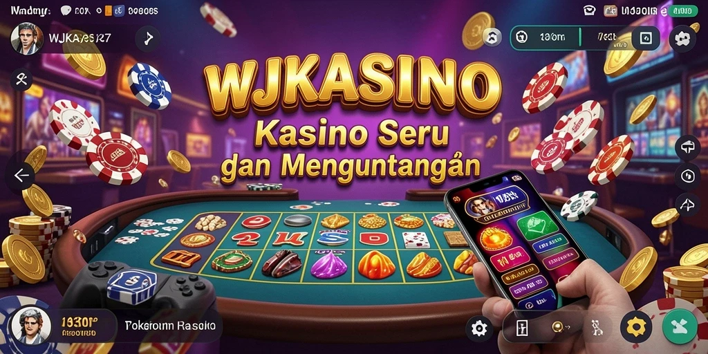 Tangkapan layar WJKASINO yang menunjukkan gameplay menarik dan interaktif dari permainan kasino.