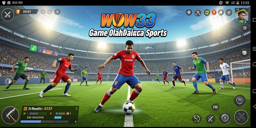 Tampilan gameplay WOW33 yang mendebarkan dan grafis menakjubkan.